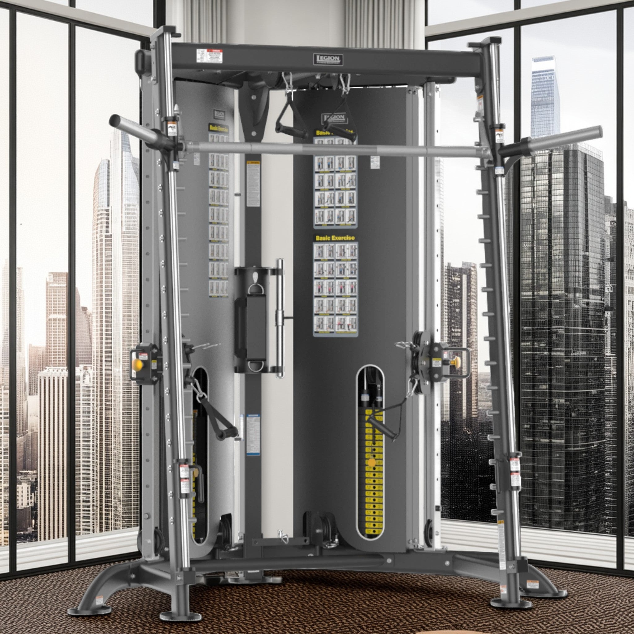 Centurion CFT PRO Corner Functional Trainer with Smith