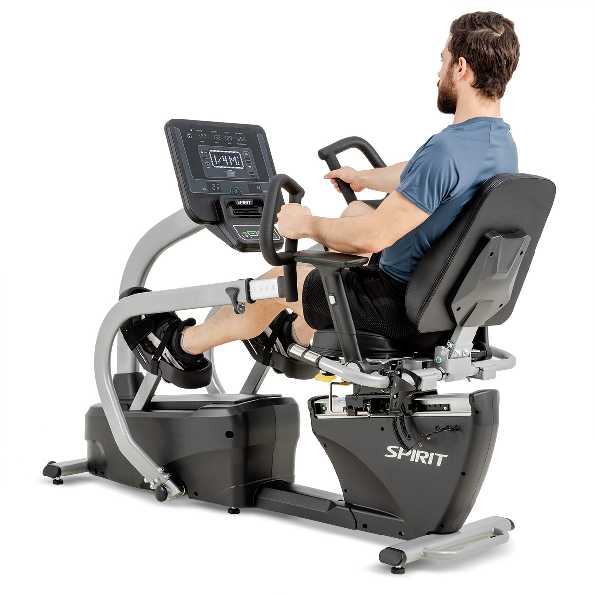 Spirit CRS800S Recumbent Stepper – Accessible Total-Body