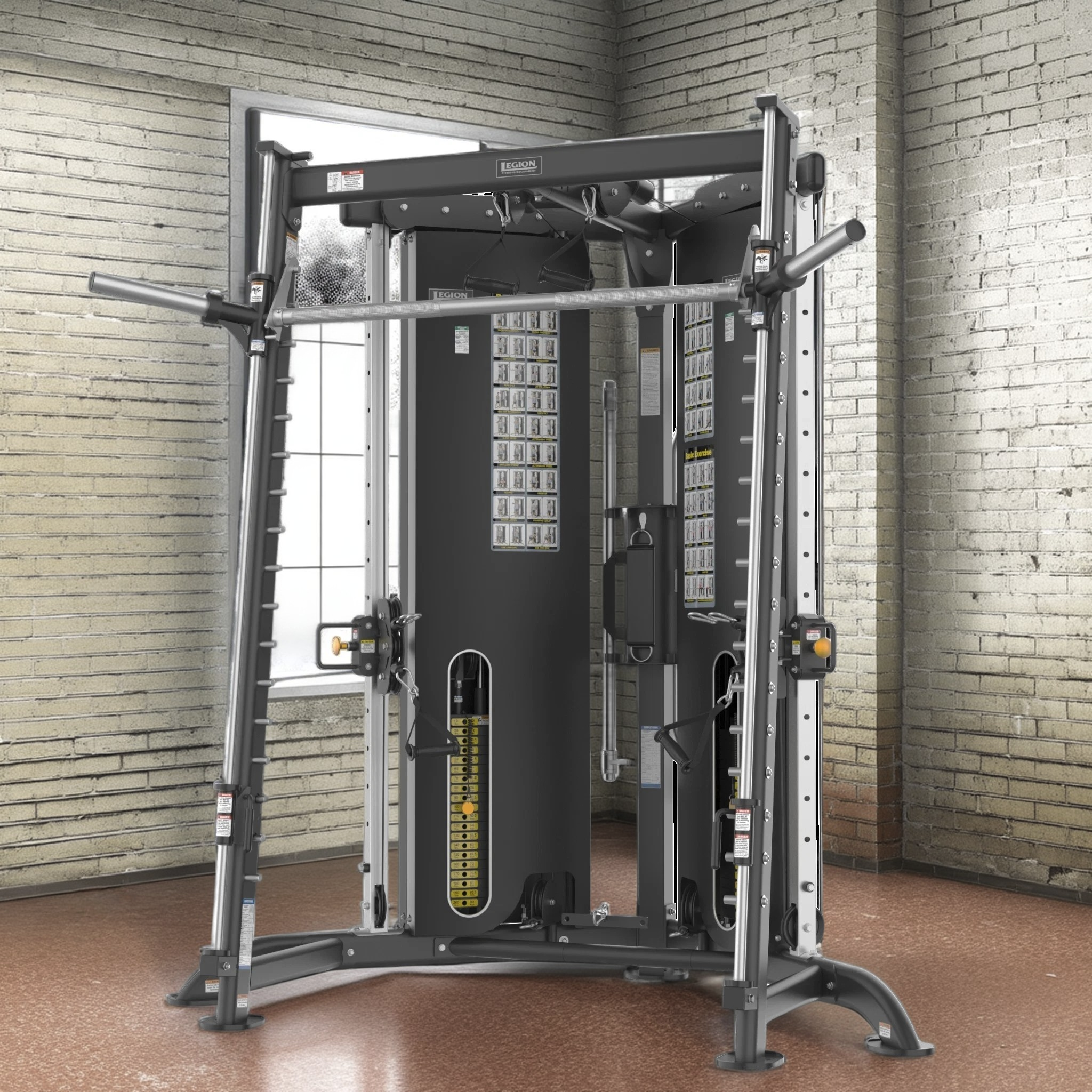 Centurion CFT PRO Corner Functional Trainer with Smith