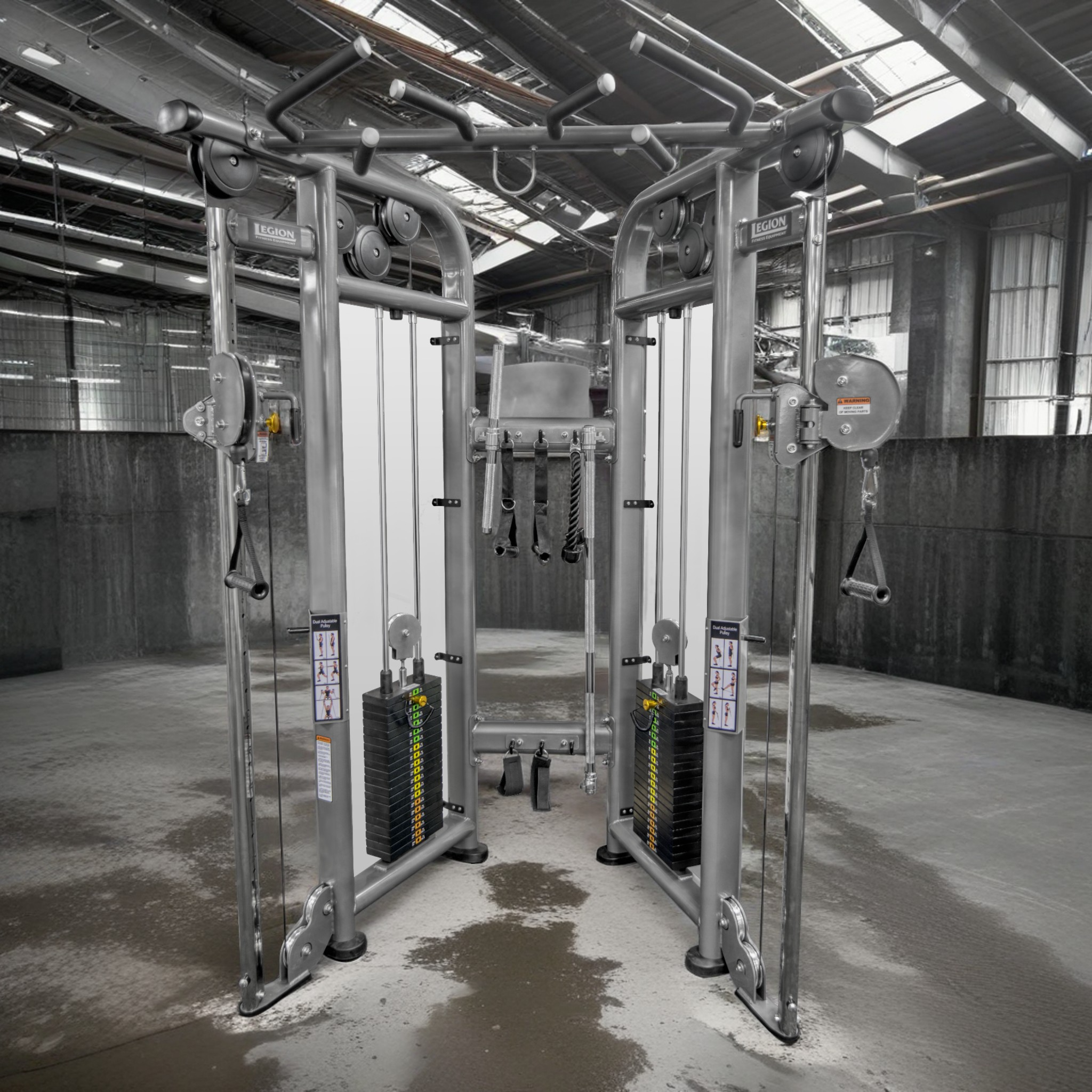 FT100 Dual Adjustable Pulley Functional Trainer