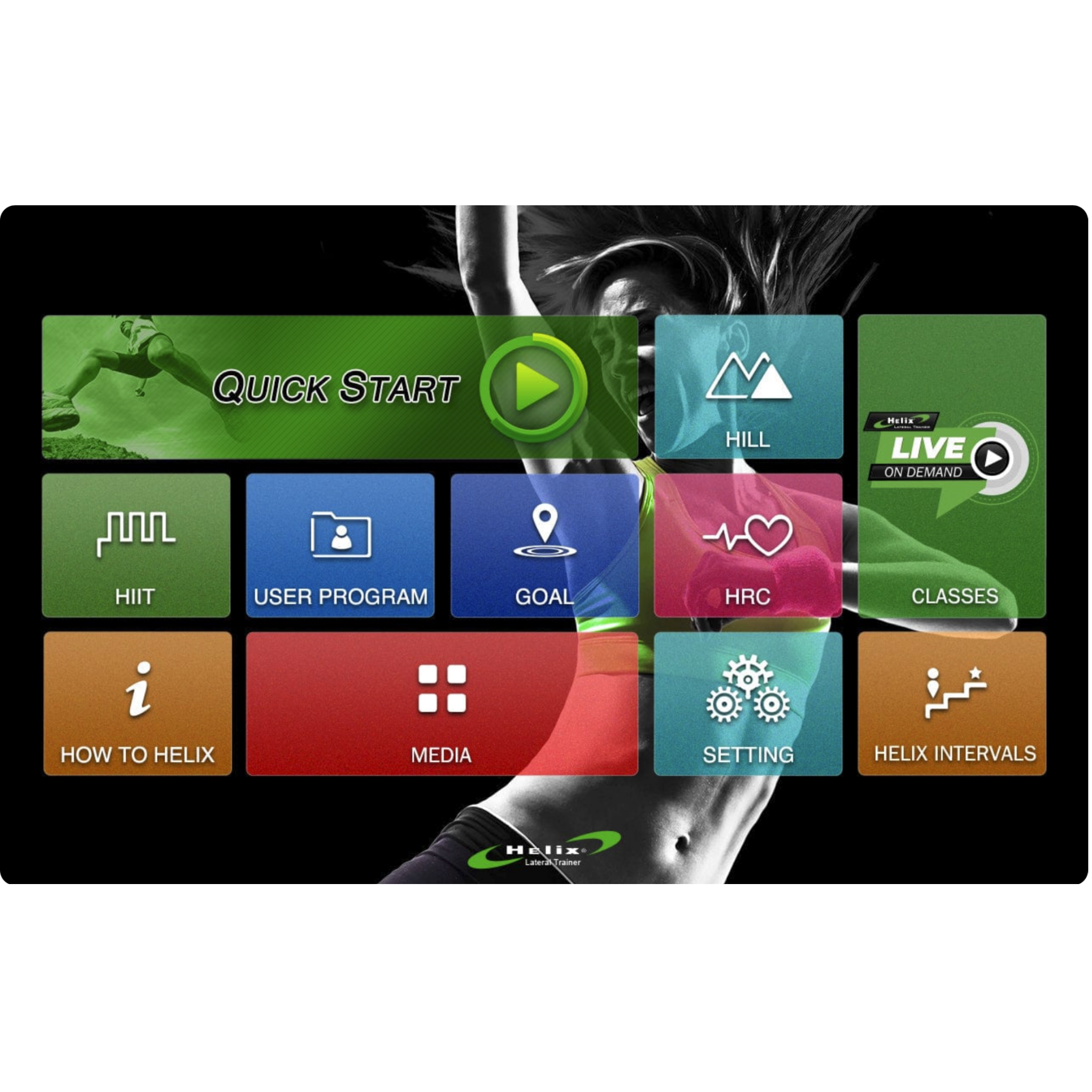 Helix HLT3500-3D Club Connect Lateral Elliptical Trainer
