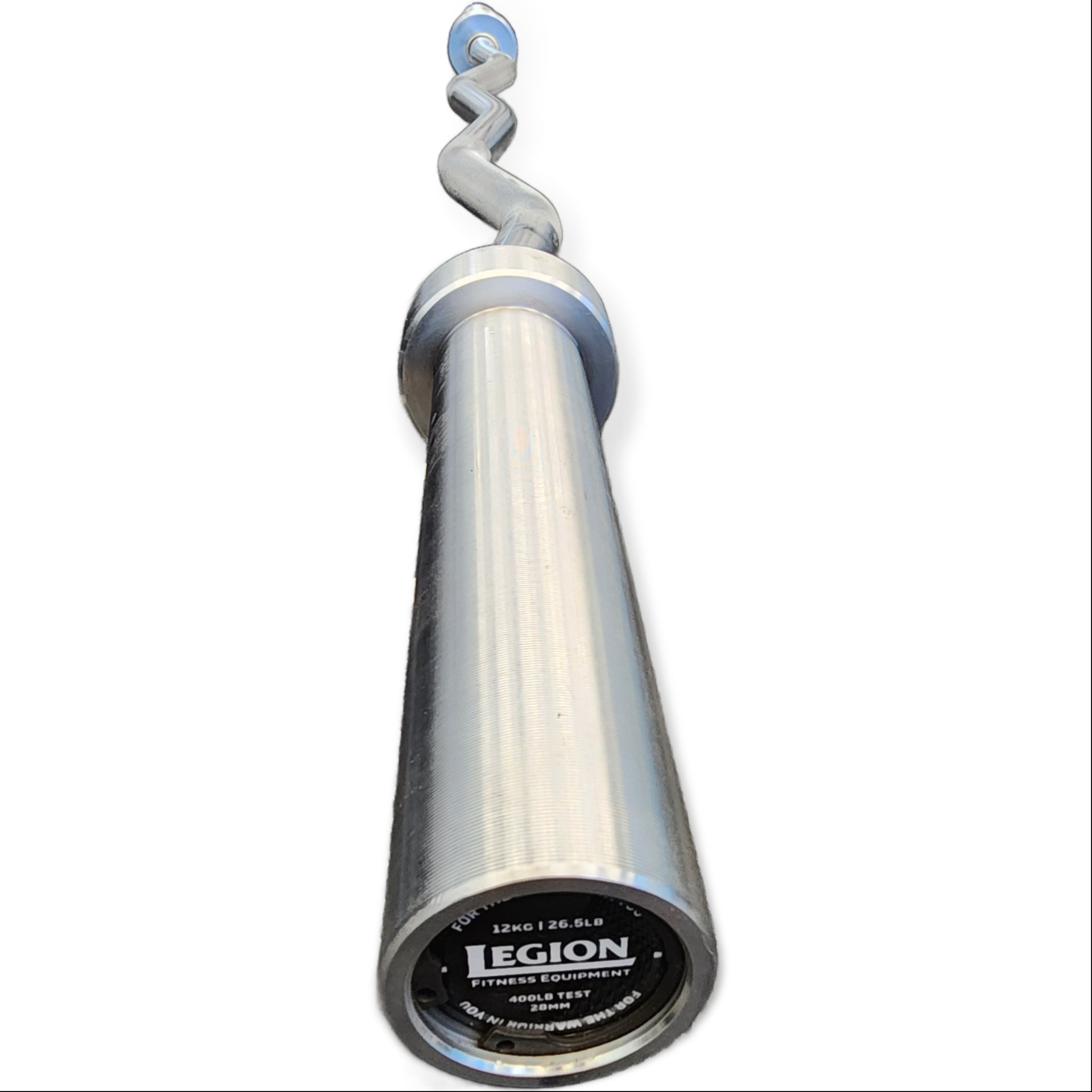 Legion 54" Olympic EZ Curl Bar — Chrome