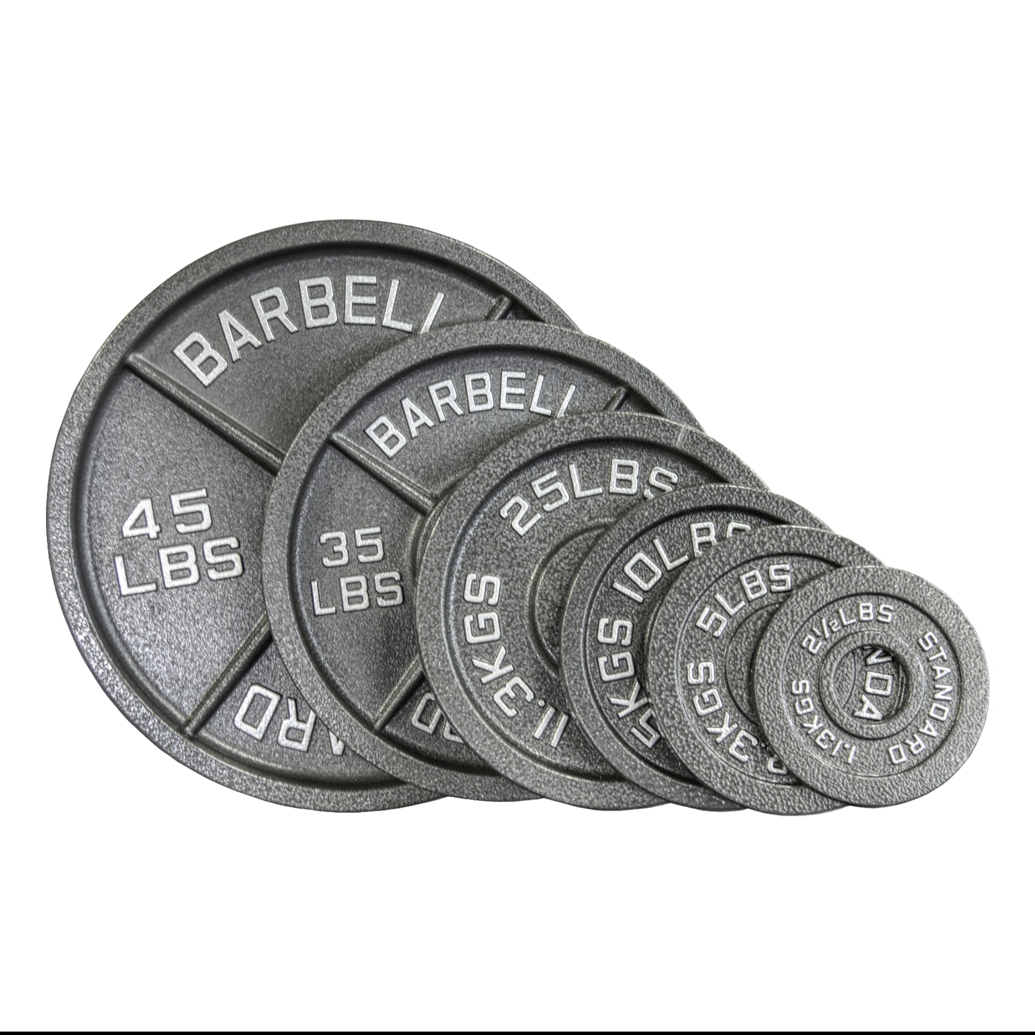 Legion 255lb Olympic Cast Iron Plate Set