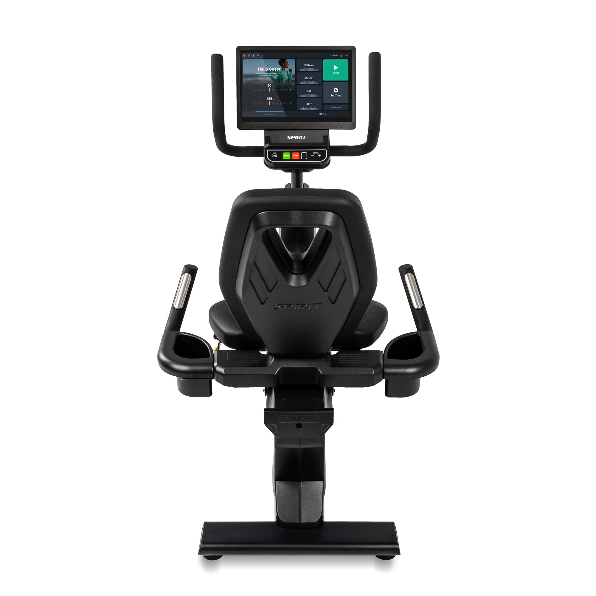 Spirit CR1000ENT Recumbent Bike - Entertainment Console