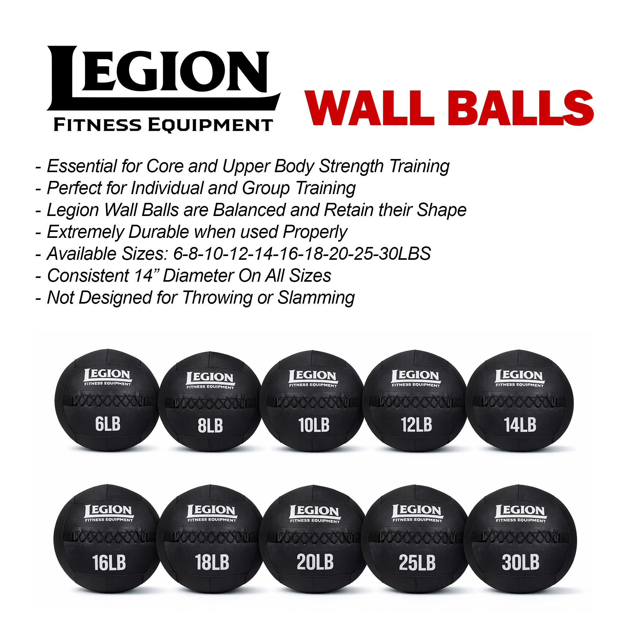 LEGION WALL BALLS