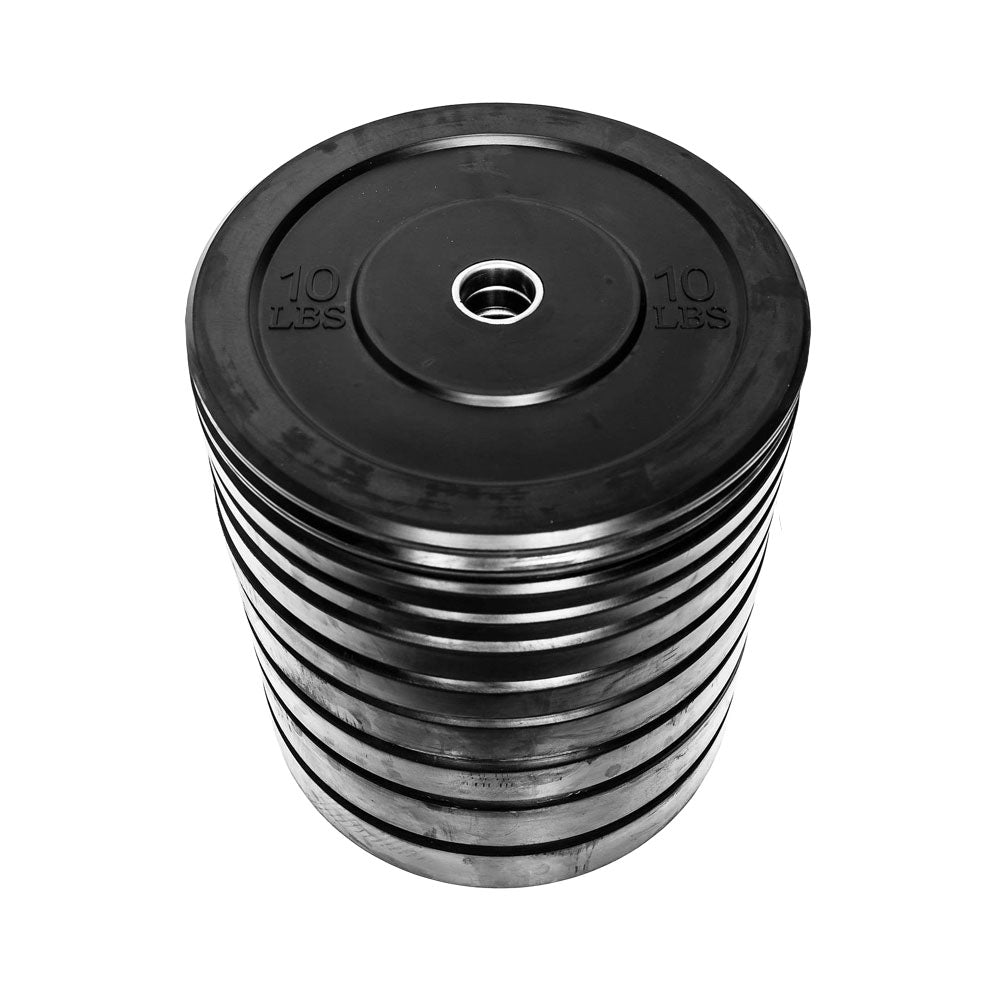 Legion 260lb Olympic Rubber Bumper Plate Set
