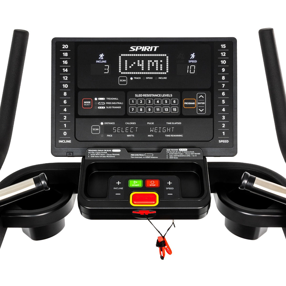 CTSBS900 Slat Belt Sled Treadmill - Commercail / High Perfromance