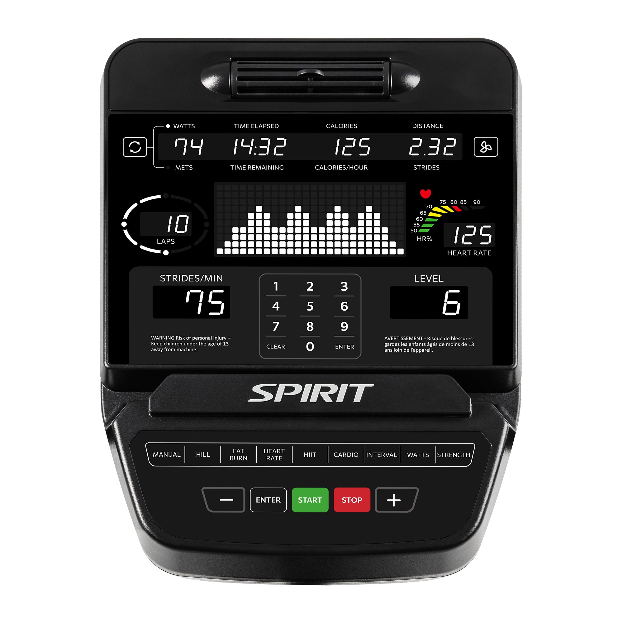 Spirit CE900 Elliptical