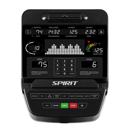 Spirit CR900 Recumbent Bike - Self Powered