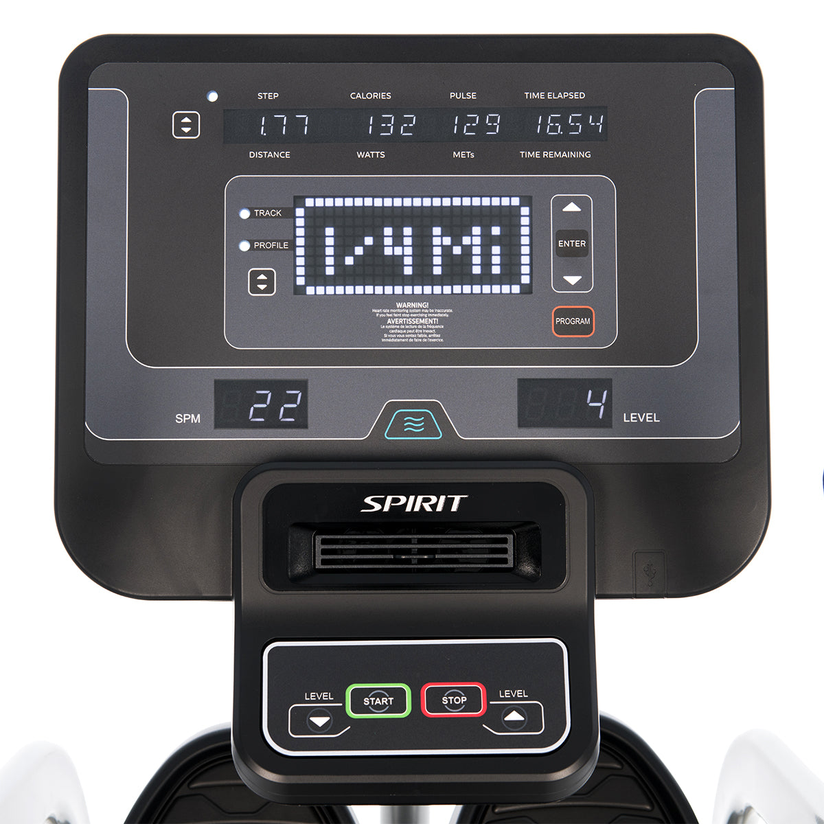Spirit CRS800S Recumbent Stepper – Accessible Total-Body