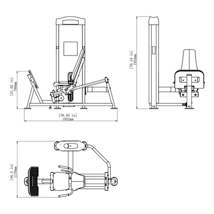 DLP Leg Press Calf Raise