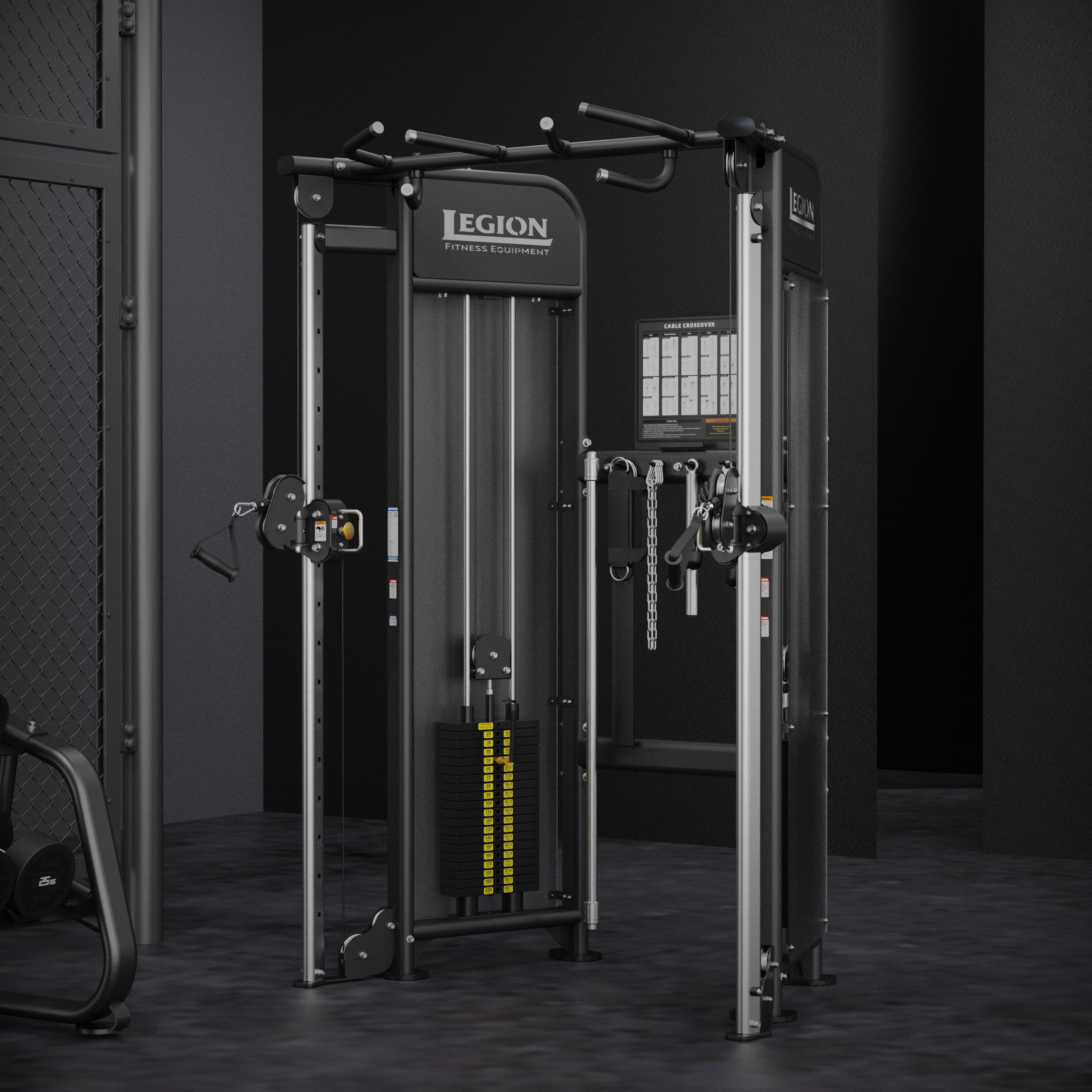 FT100 Dual Adjustable Pulley Functional Trainer