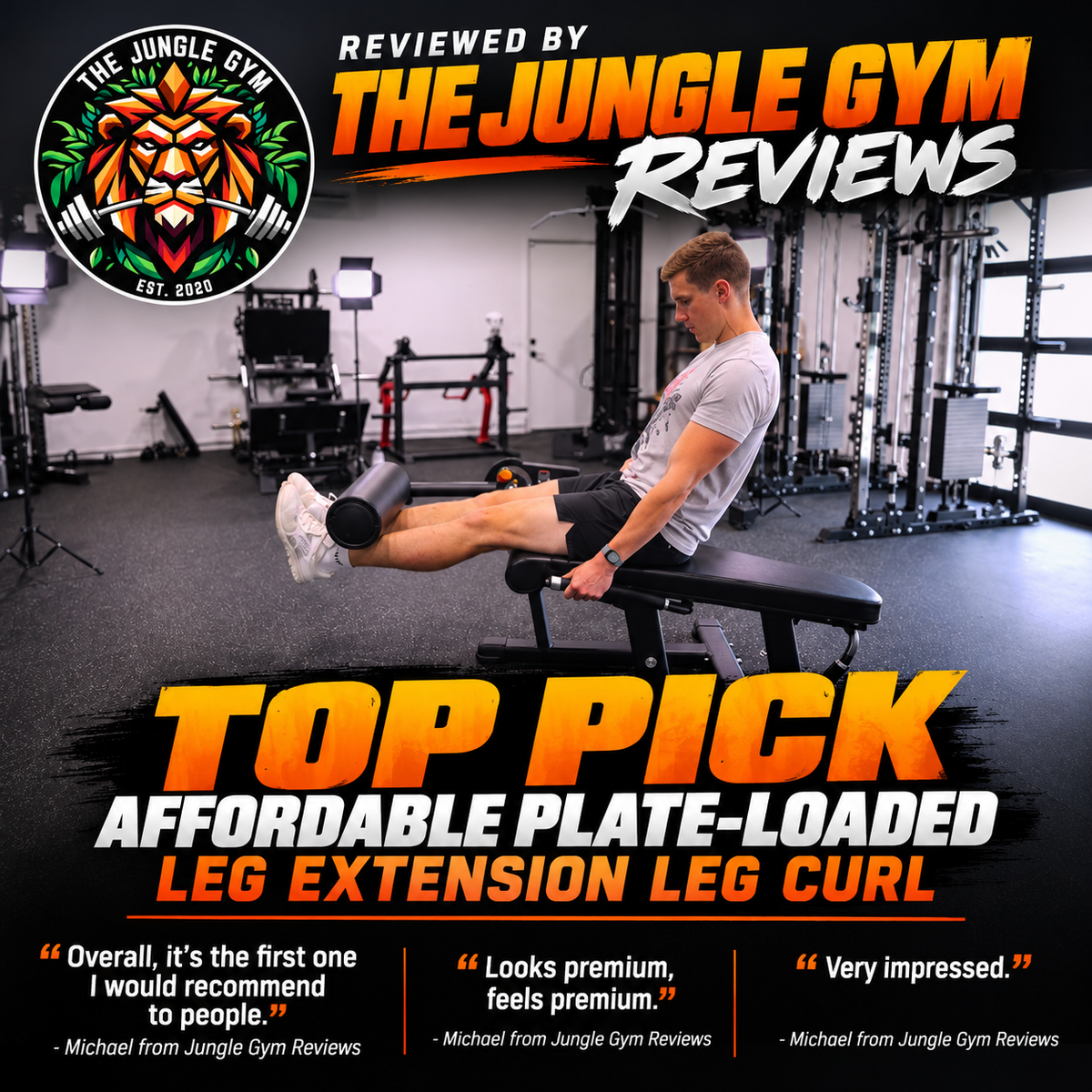 LELC Leg Extension/ Leg Curl
