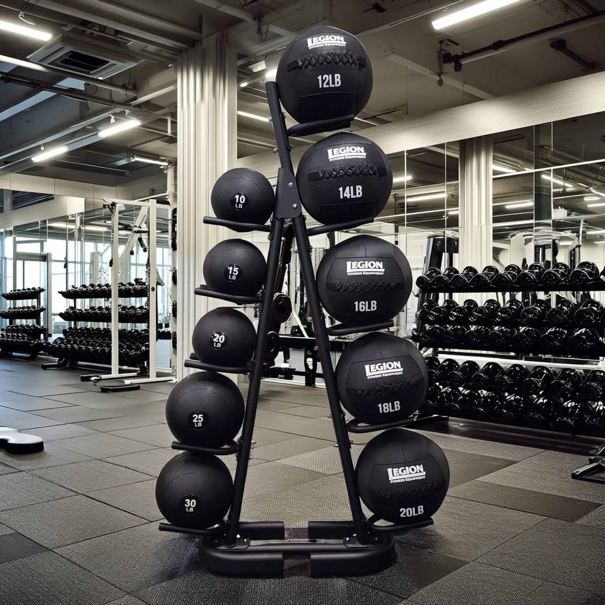 MB-RACK10 Dual-Sided Ball Rack