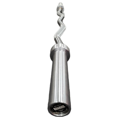 Legion 54" Olympic EZ Curl Bar — Chrome