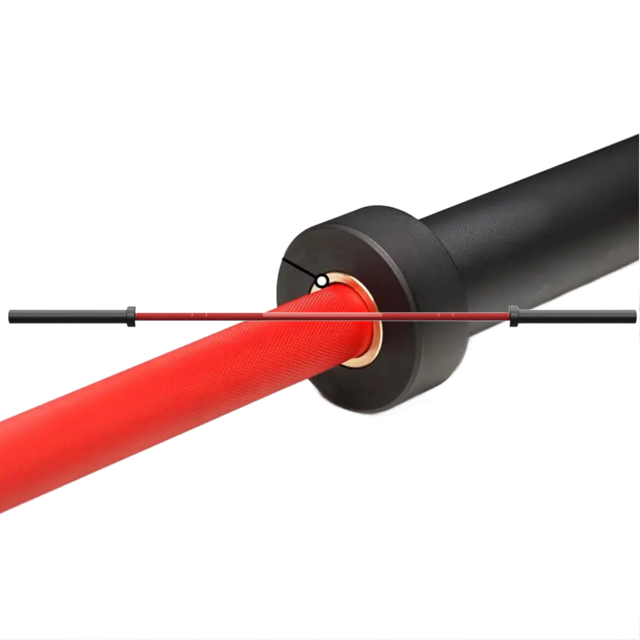Legion 7' Olympic Power Bar - 2,000lb, 28mm, Red Ceramic