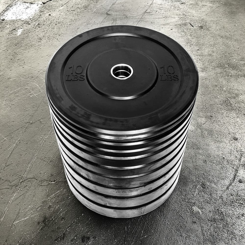 Legion 260lb Olympic Rubber Bumper Plate Set
