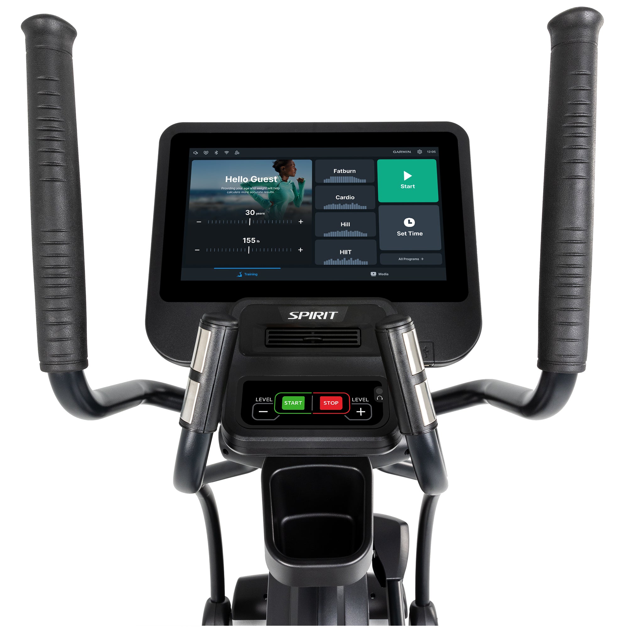 Spirit CE800ENT Elliptical – Entertainment Console