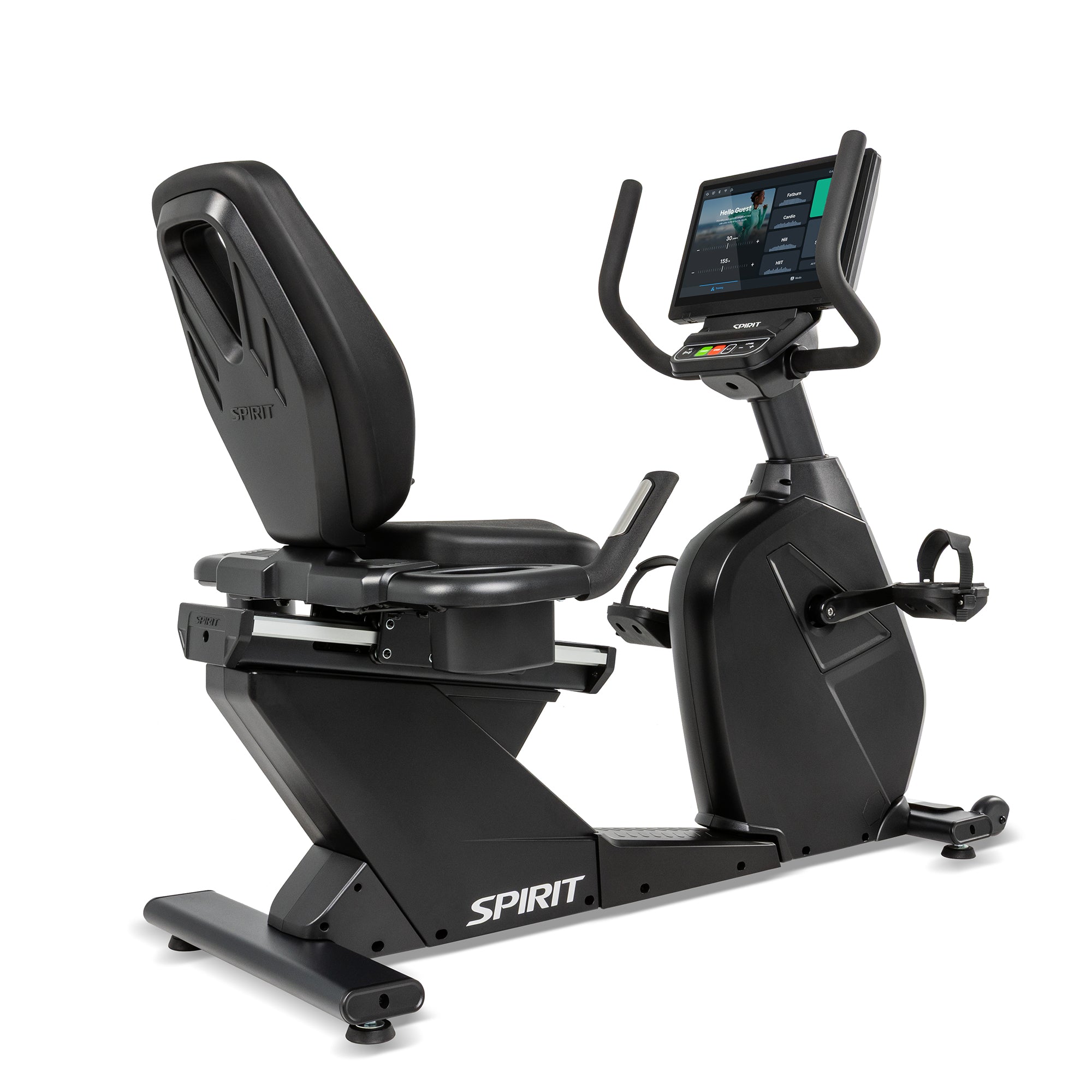 Spirit CR1000ENT Recumbent Bike - Entertainment Console