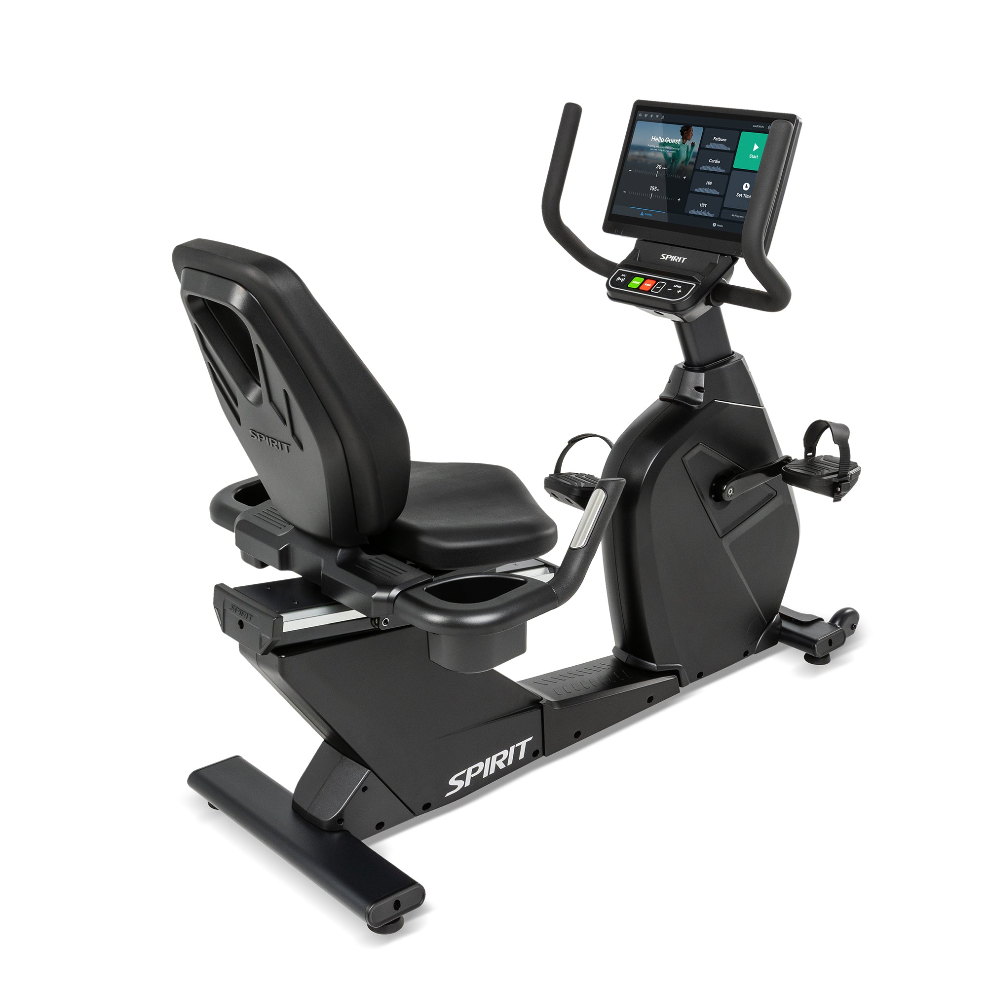 Spirit CR1000ENT Recumbent Bike - Entertainment Console