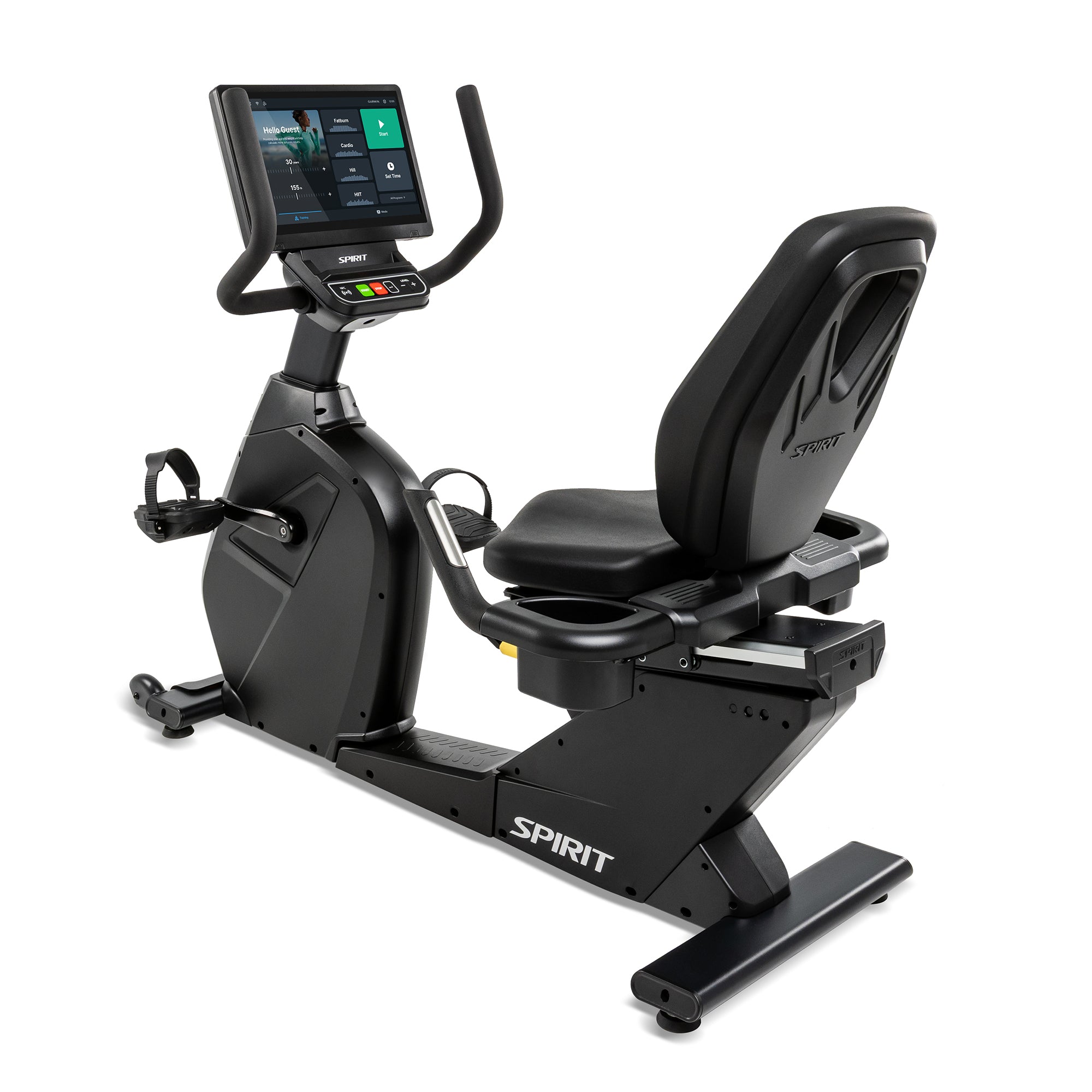 Spirit CR1000ENT Recumbent Bike - Entertainment Console
