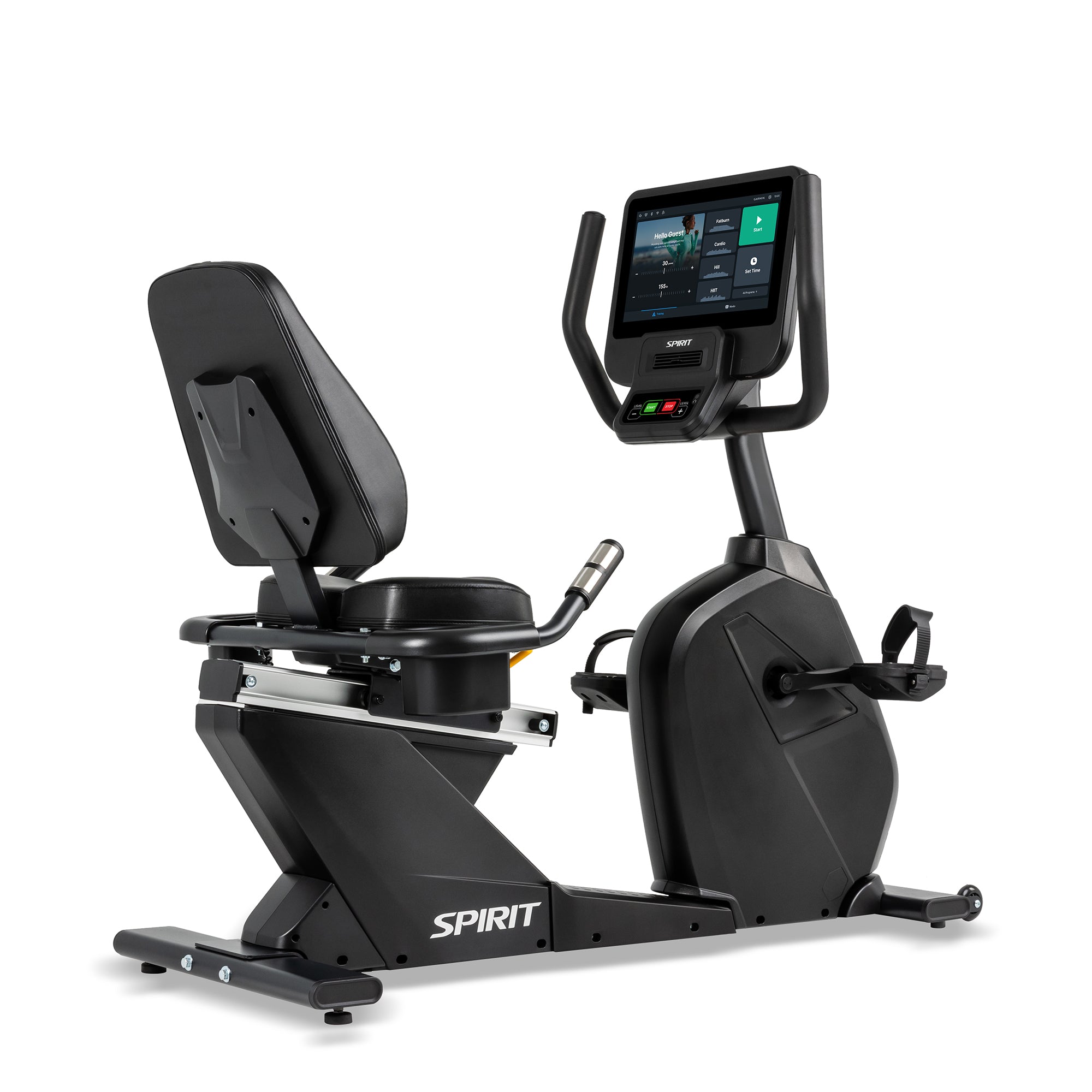 Spirit CR800ENT Recumbent Bike – Entertainment Console