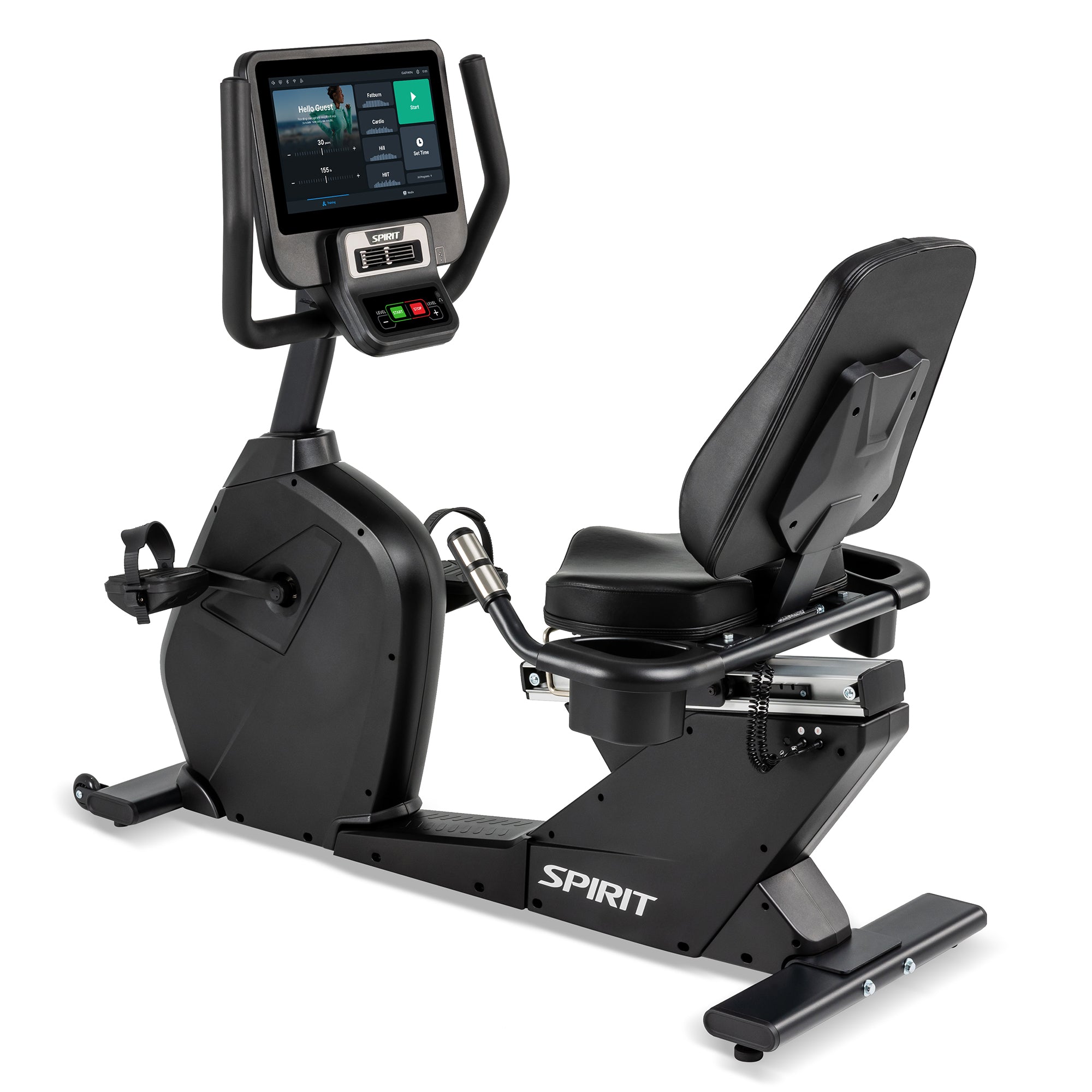 Spirit CR800ENT Recumbent Bike – Entertainment Console