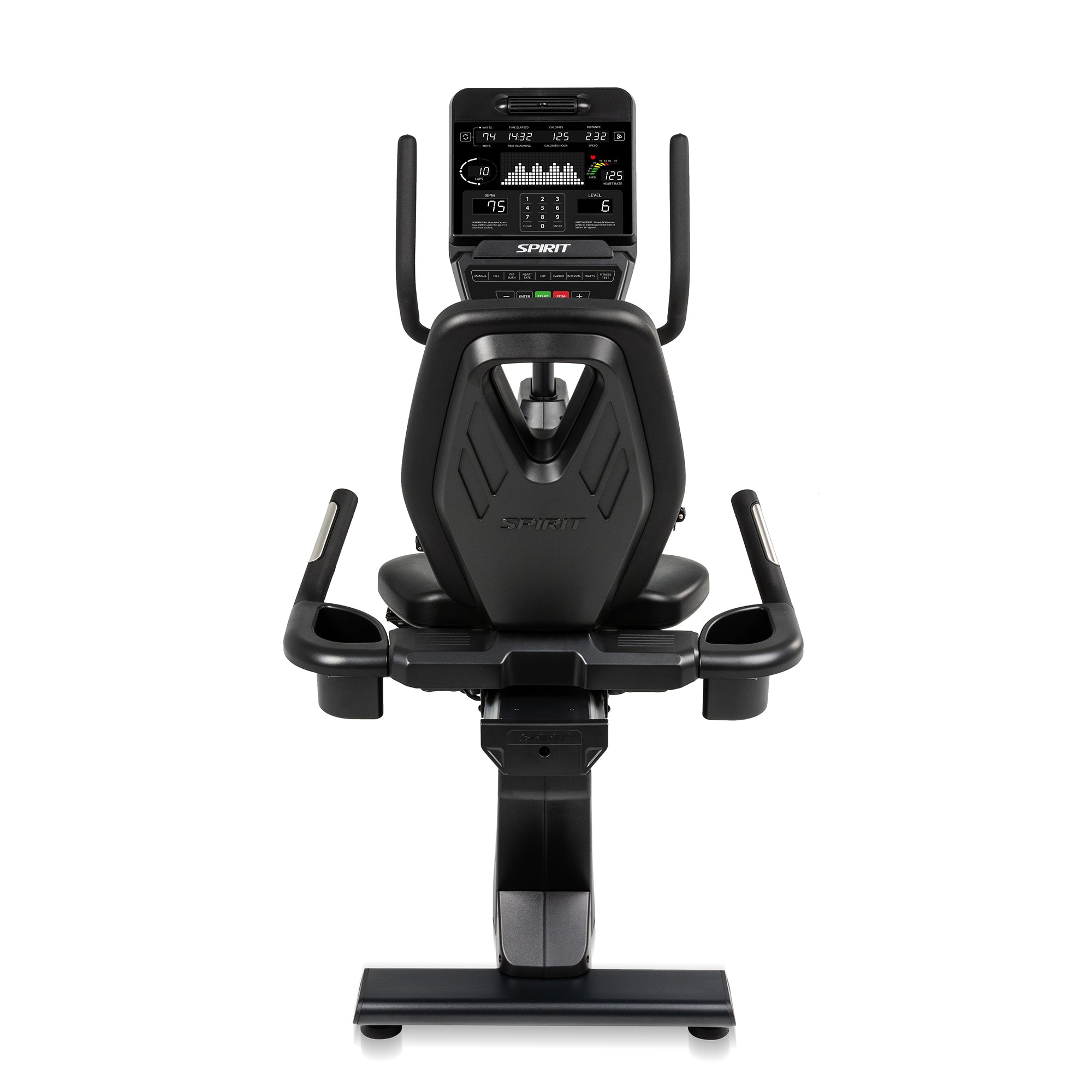 Spirit CR900 Recumbent Bike - Self Powered