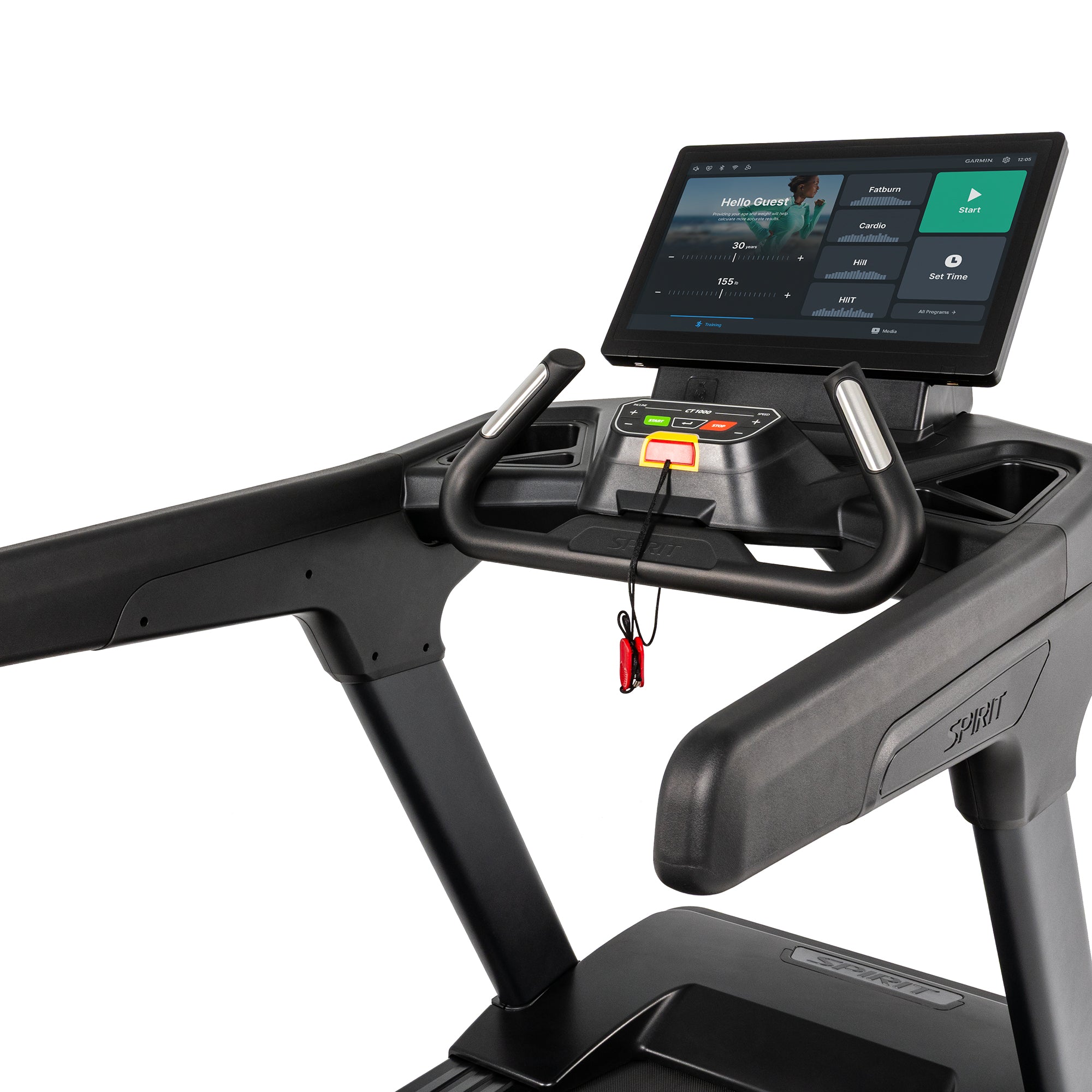 Spirit CT1000ENT Treadmill – Smart Touchscreen / Commercial