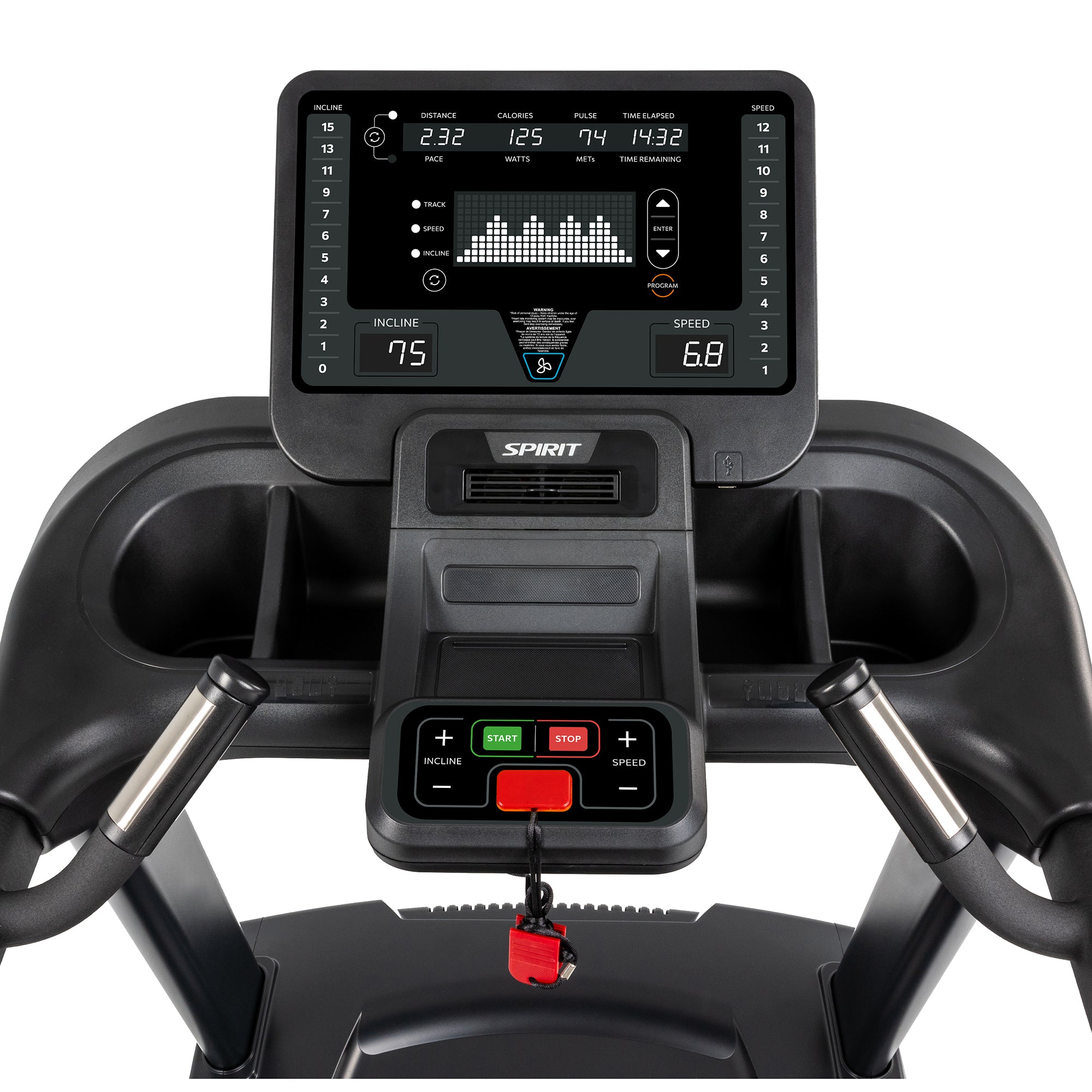 Spirit CT800 Treadmill – Commercial