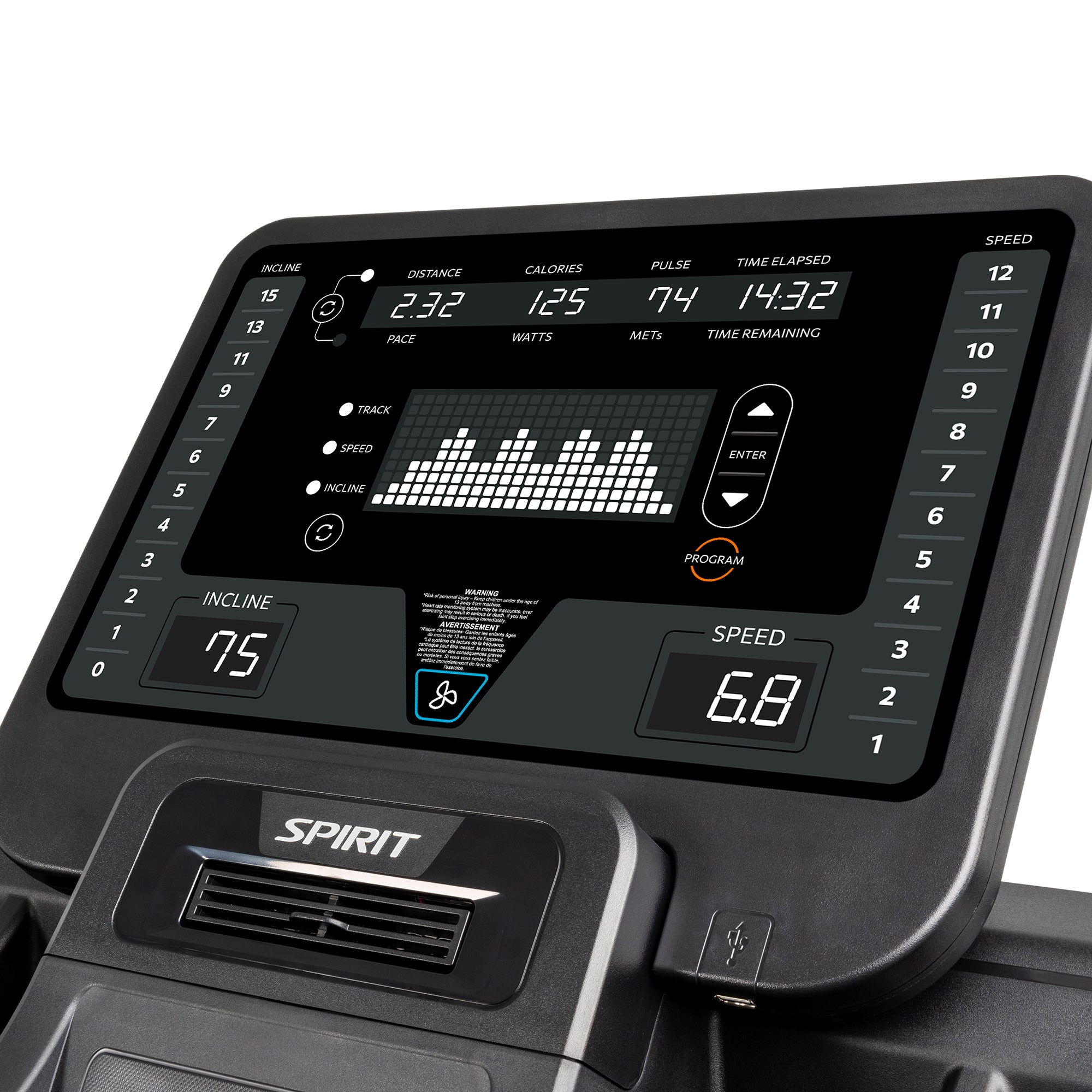 Spirit CT800 Treadmill – Commercial