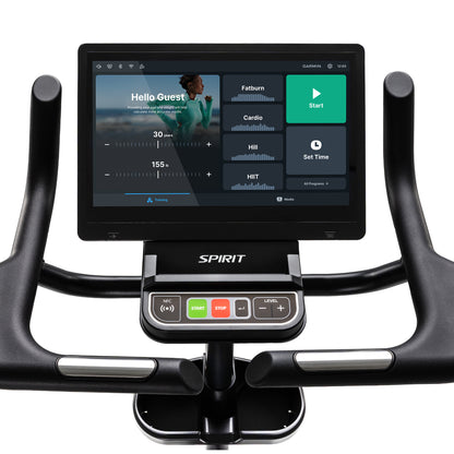 Spirit CU1000ENT Upright Bike - Entertainment Console