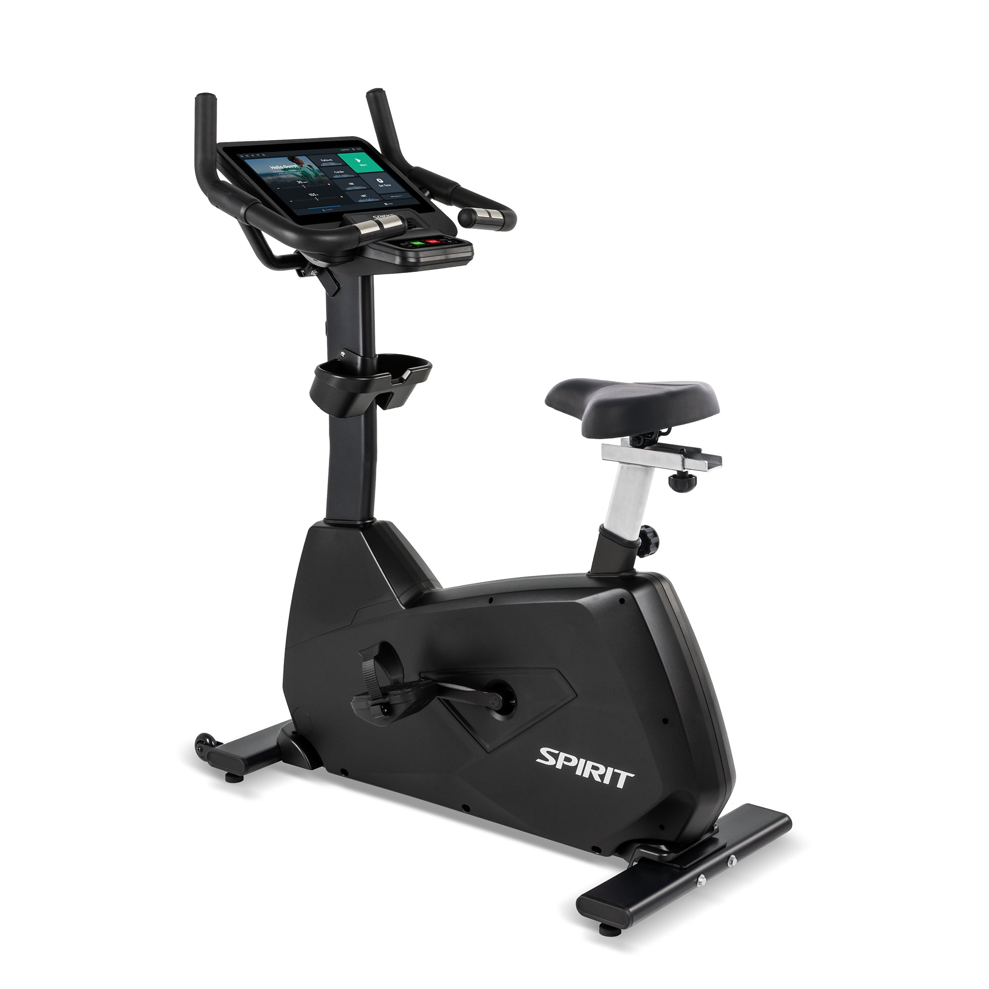 Spirit CU800ENT Upright Bike – Entertainment Console