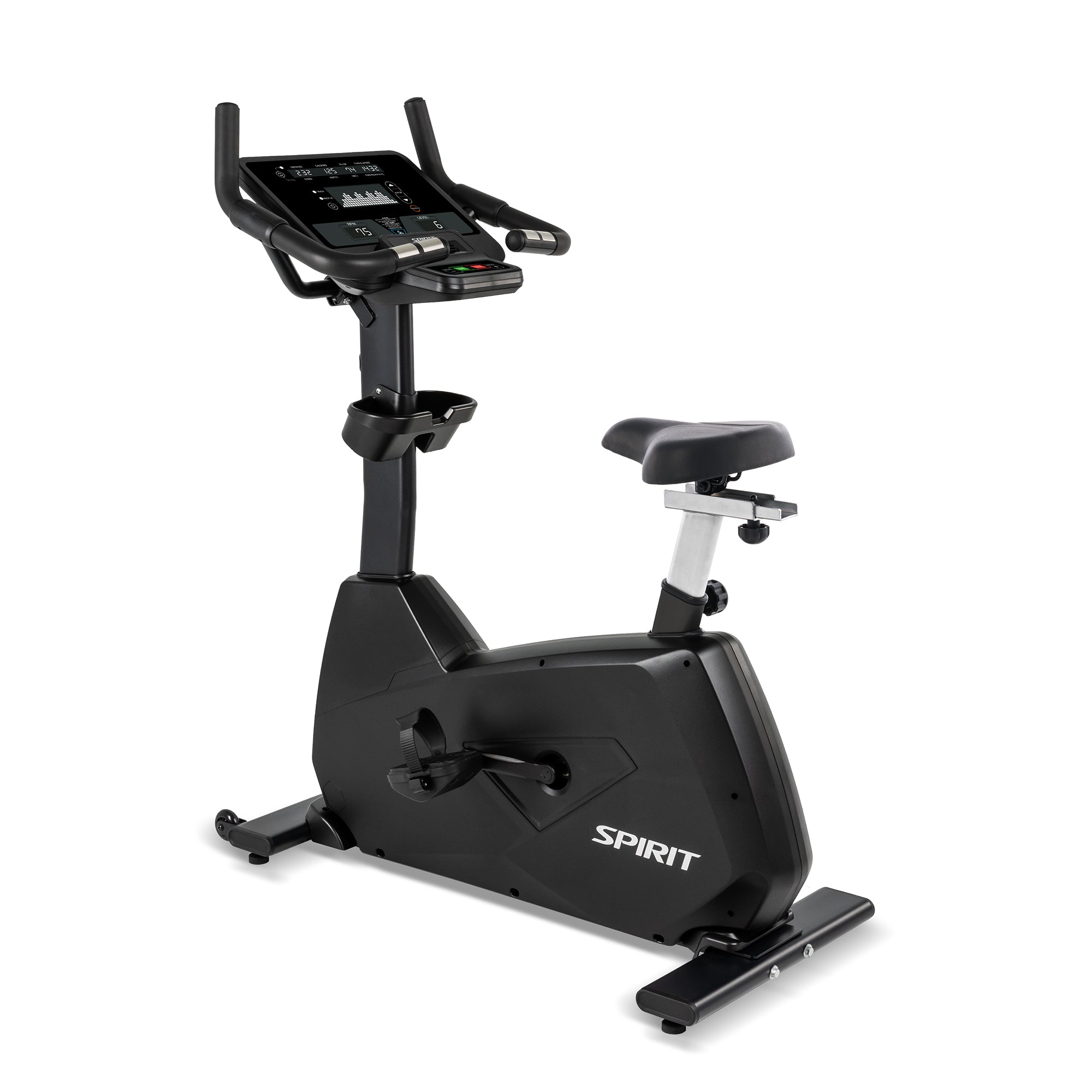 Spirit CU800 Upright Bike – Self Powered