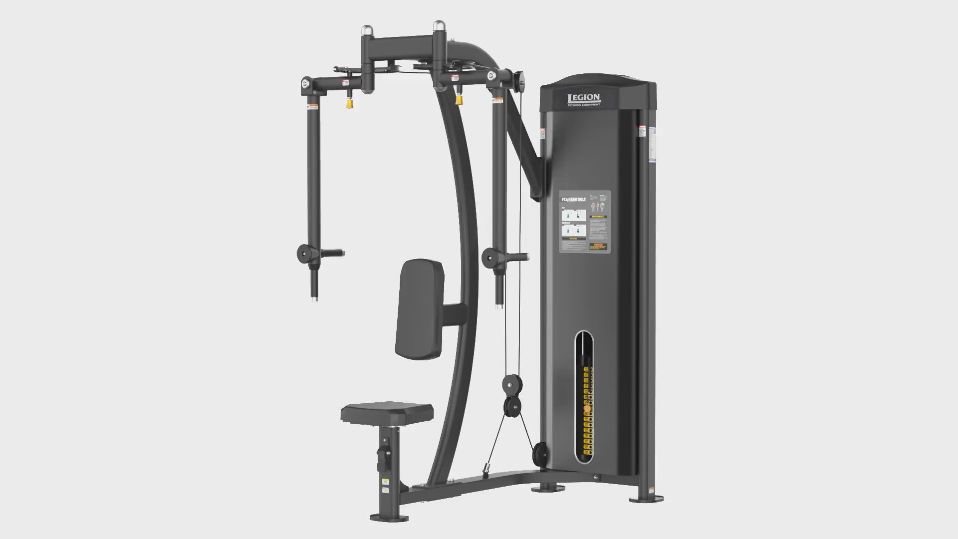Load video: DPFRD Pec-Fly Rear-Delt