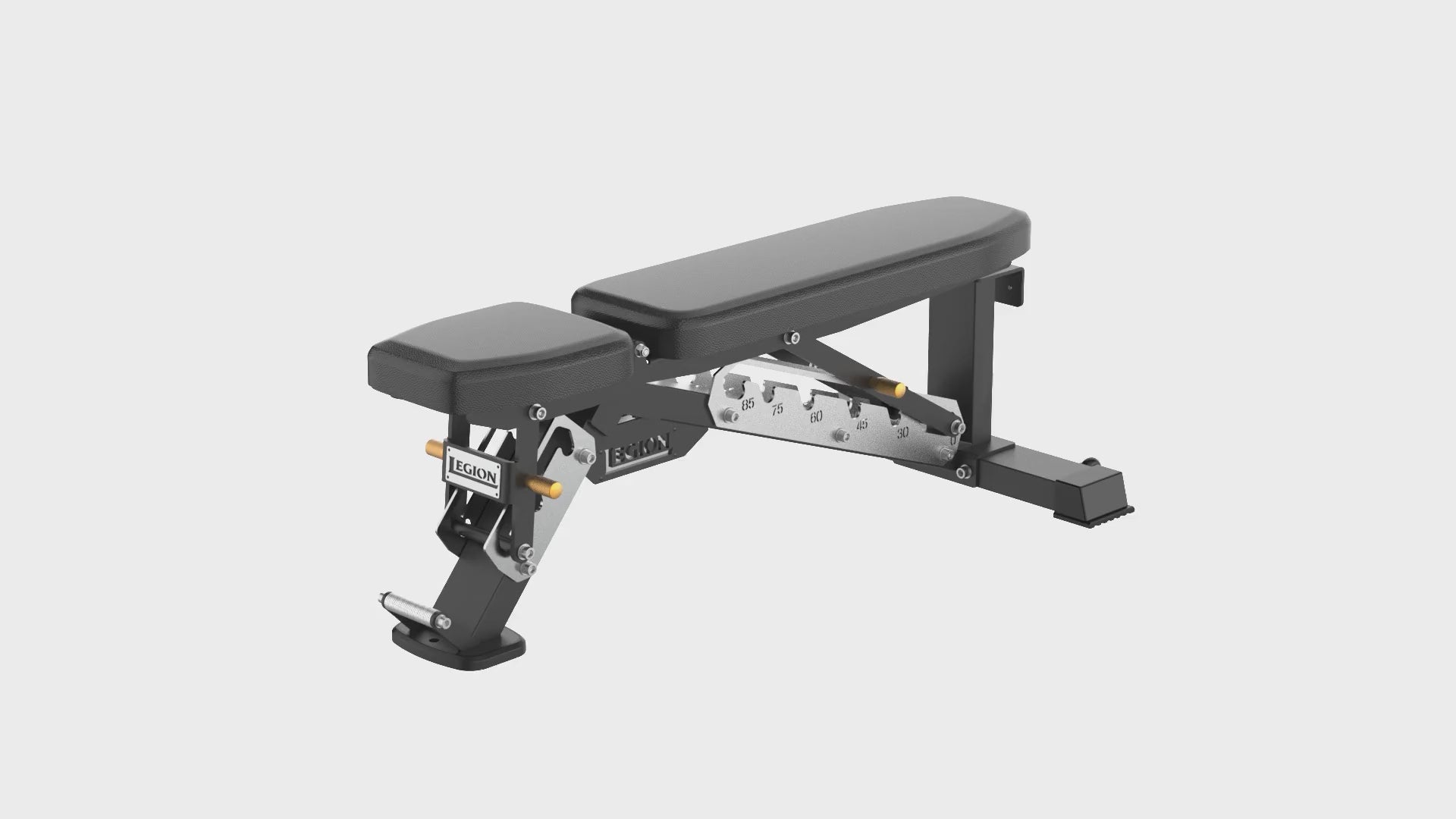 Load video: Spartan PRO Adjustable Bench