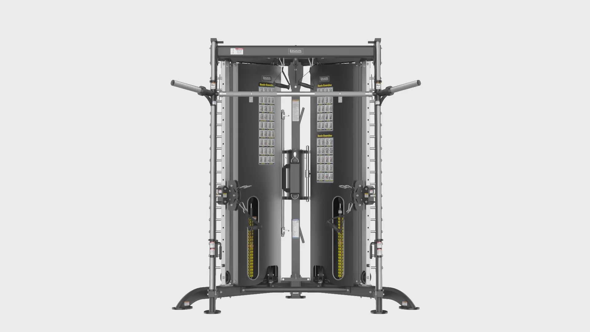 Load video: Centurion CFT PRO Corner Functional Trainer with Smith