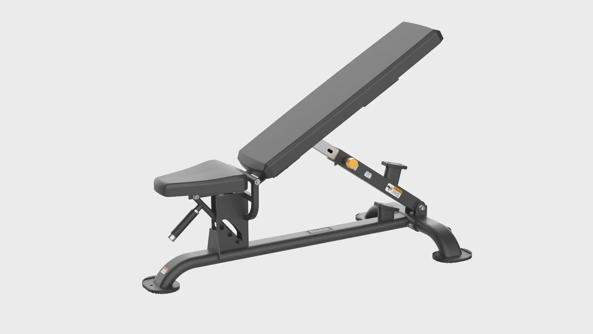 Load video: PRO FIB Flat Incline Bench
