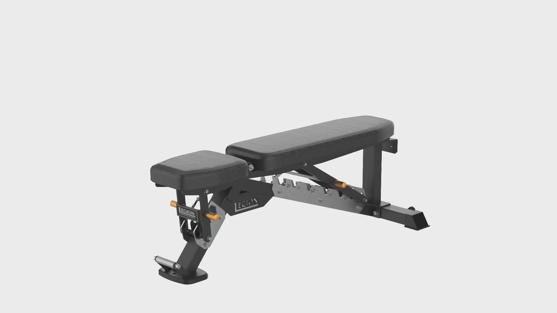 Load video: Spartan PRO Adjustable Bench